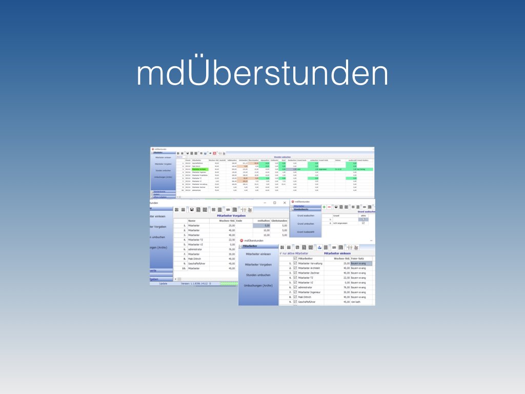 mdÜberstunden